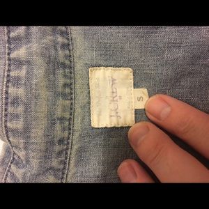 Jcrew chambray shirt